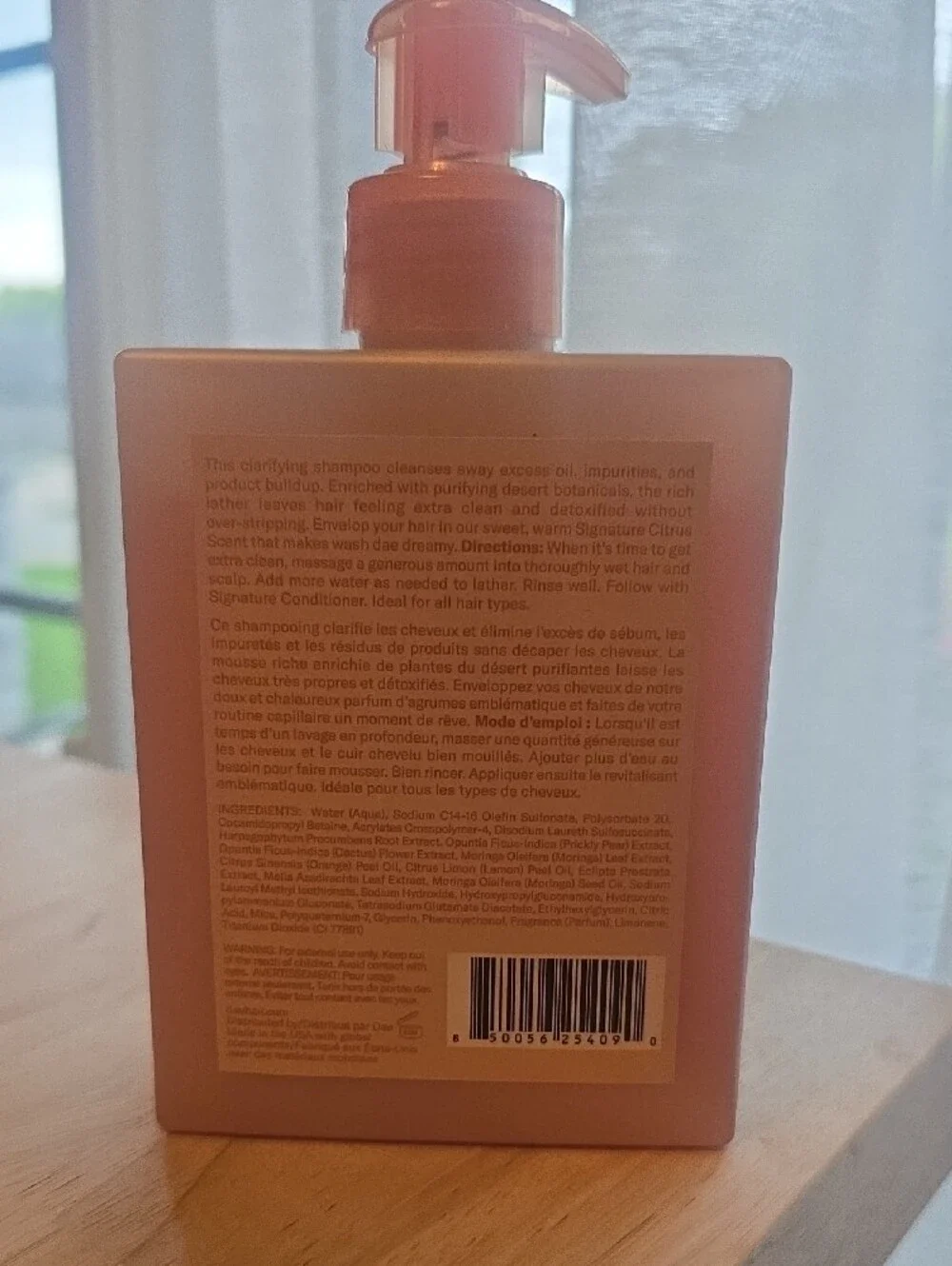 American Eagle Outfitters Desert Detox Clarifying Shampoo — Peachy Pink